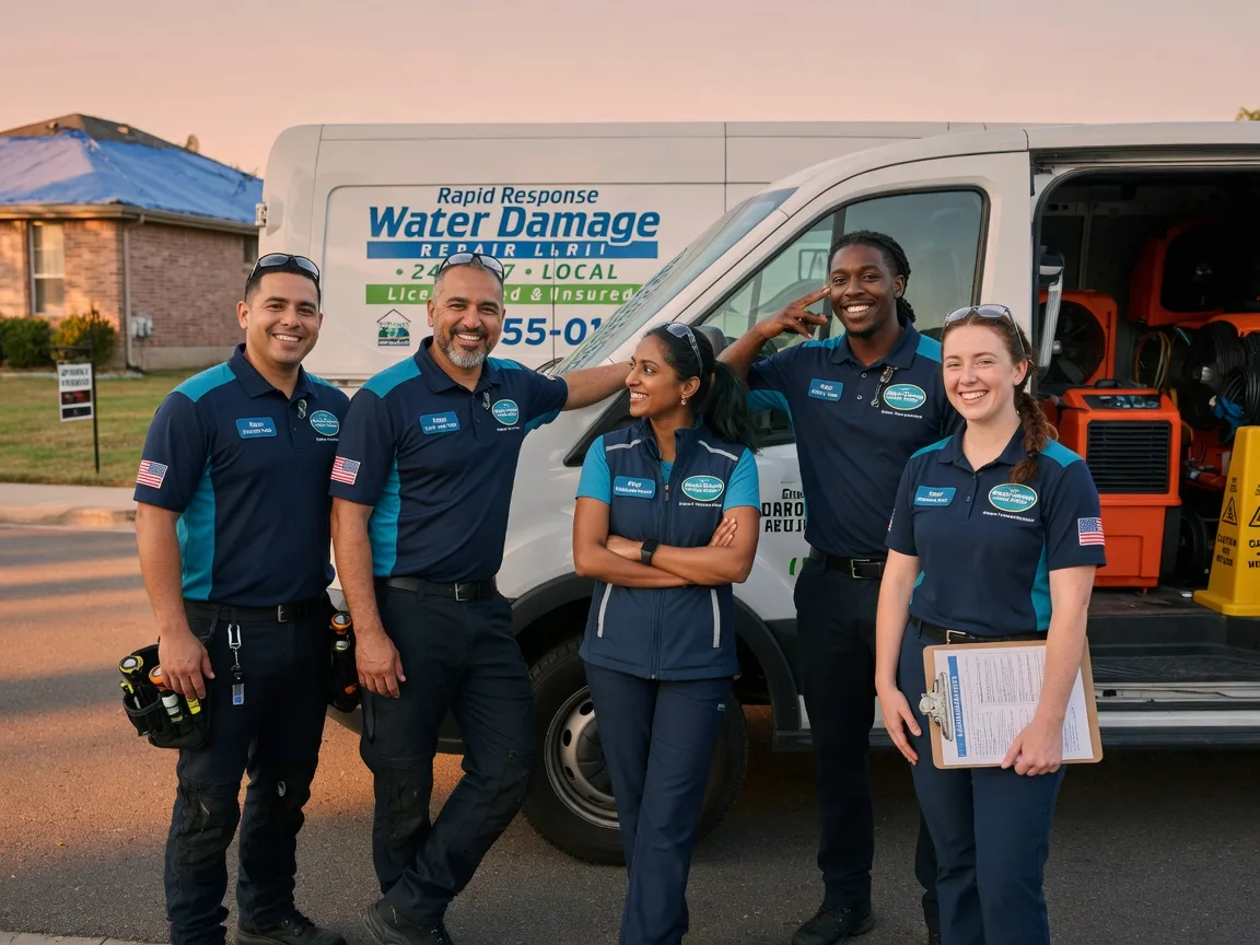 Water Damage Restoration company in Round Mountain, TX