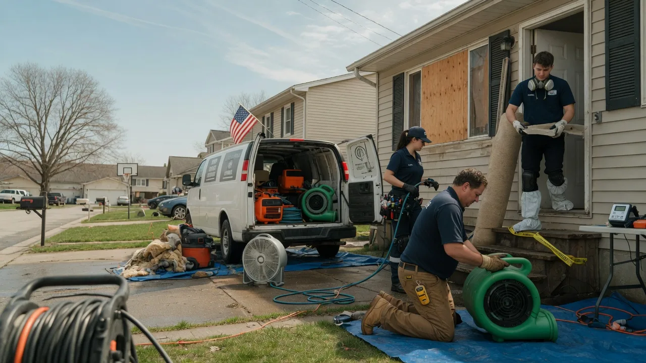 Water Damage Restoration in Round Mountain, TX near me